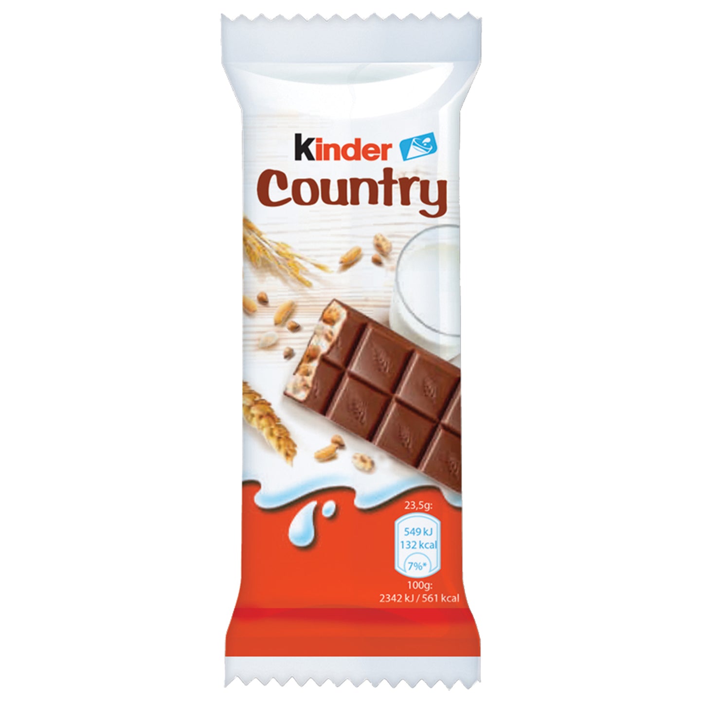 חטיף שוקולד חלב Kinder Country - 4 יח