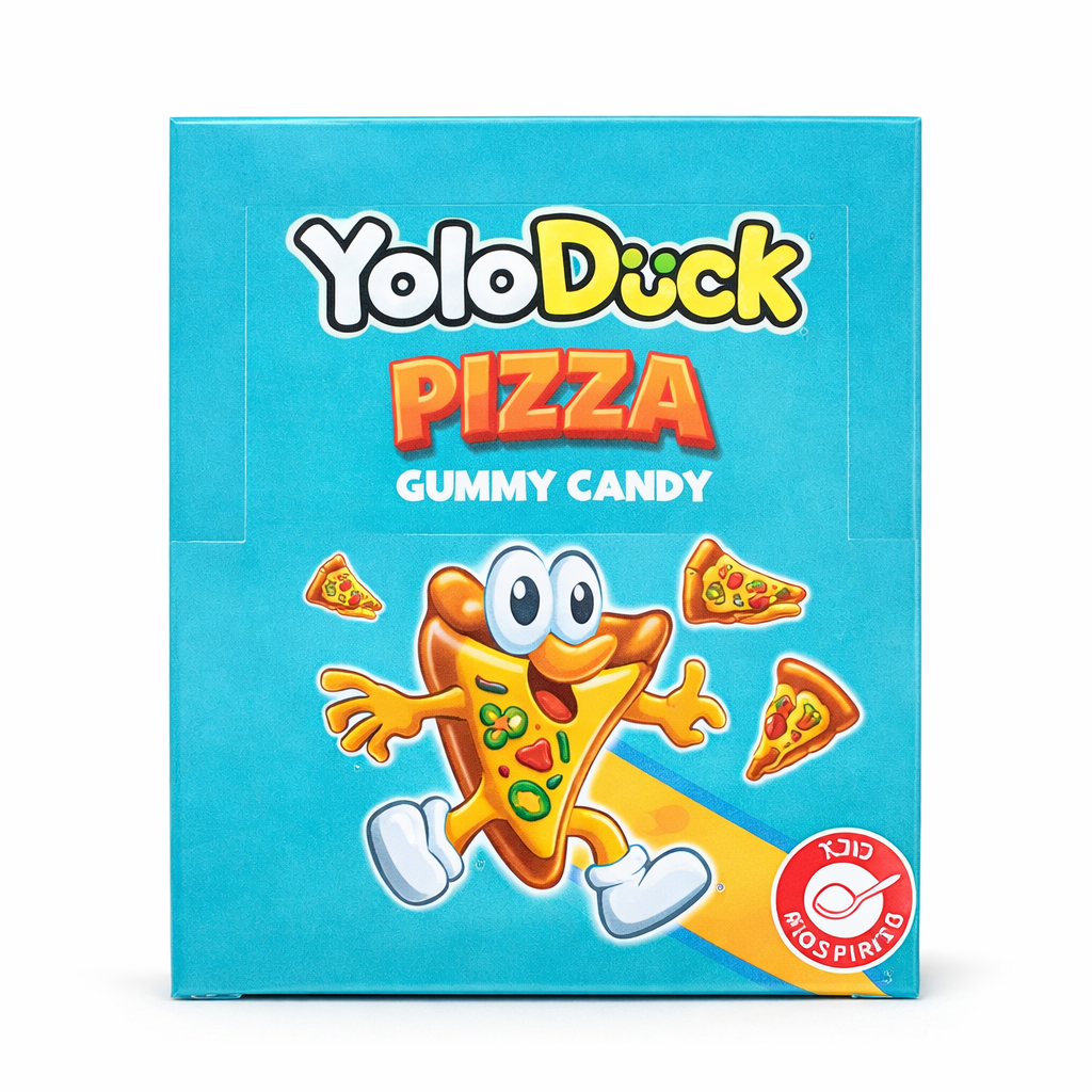 ממתק גומי בטעם פיצה