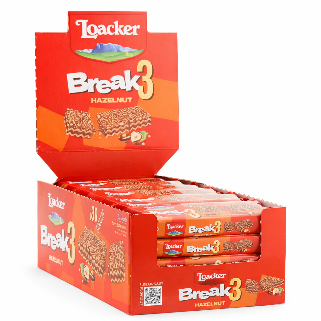 קופסת חטיפי וופל לוואקר (30 יח)