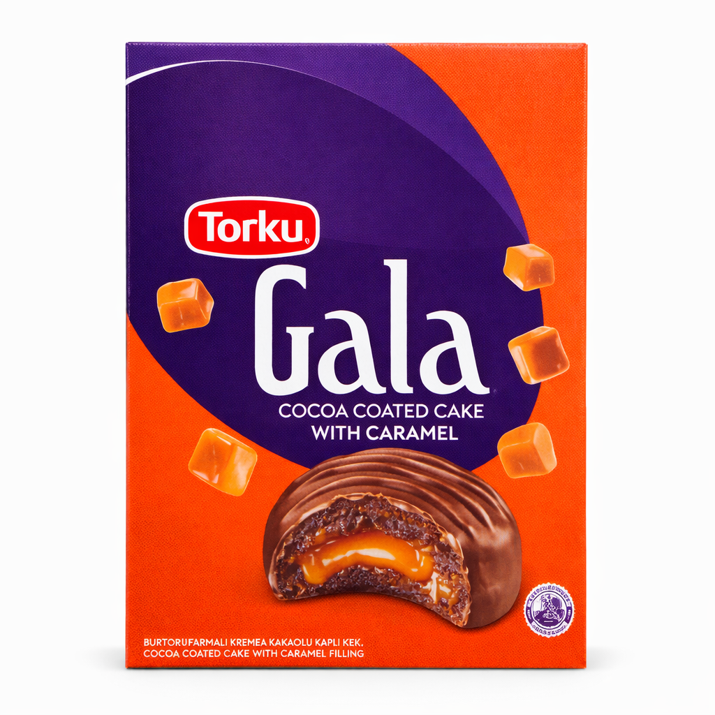 עוגת Gala בטעם קרמל (24 יח)