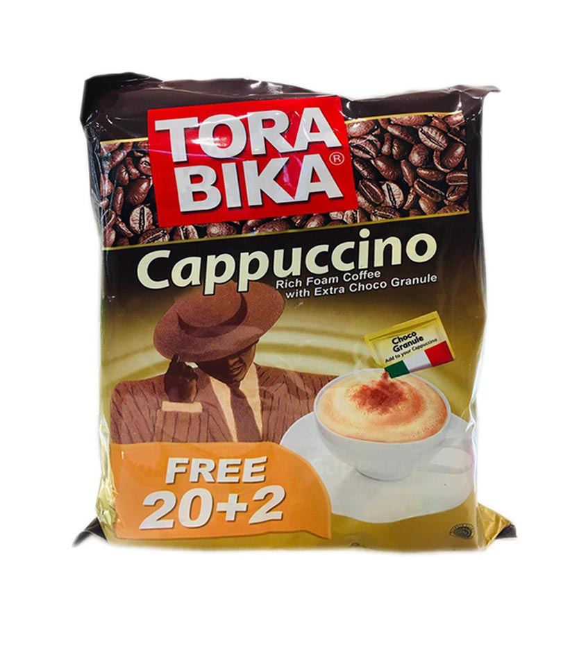 (טורביקה אבקה להכנת משקה קפוצ'ינו (22 יח