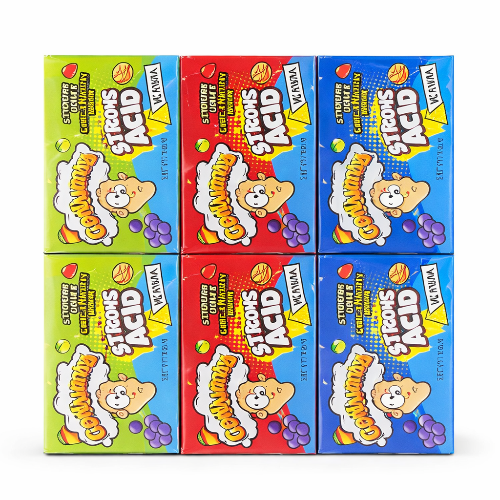 סוכריות קשות חמוצות בטעם פירות (30 יח)