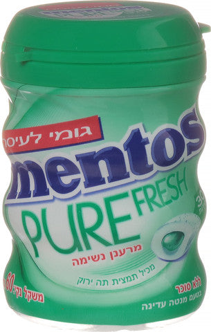 מסטיק מנטוס ללא סוכר בטעמים