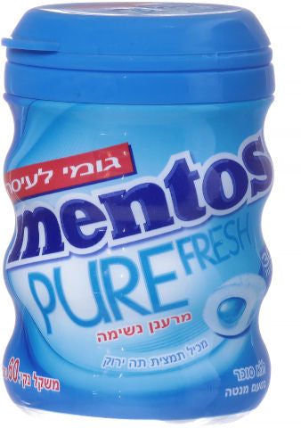 מנטוס מסטיק ללא סוכר שישיה בטעמים
