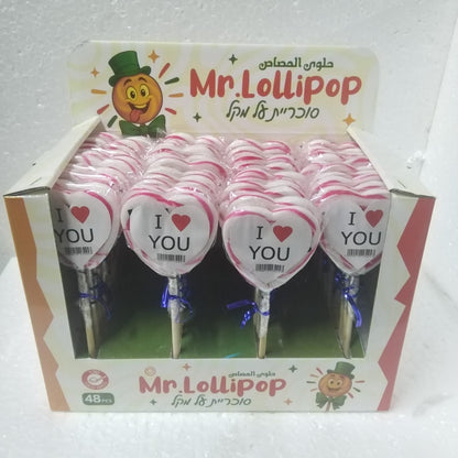 סוכריות על מקל - 48 יח