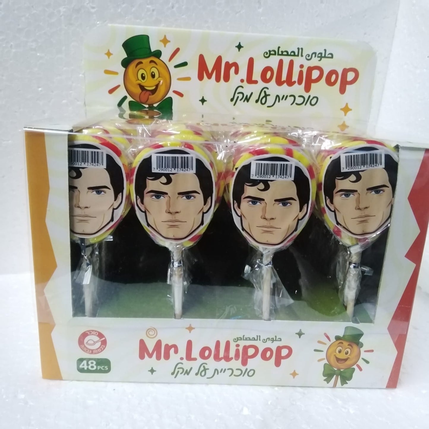 סוכריות על מקל - 48 יח