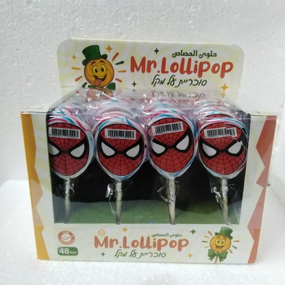 סוכריות על מקל - 48 יח