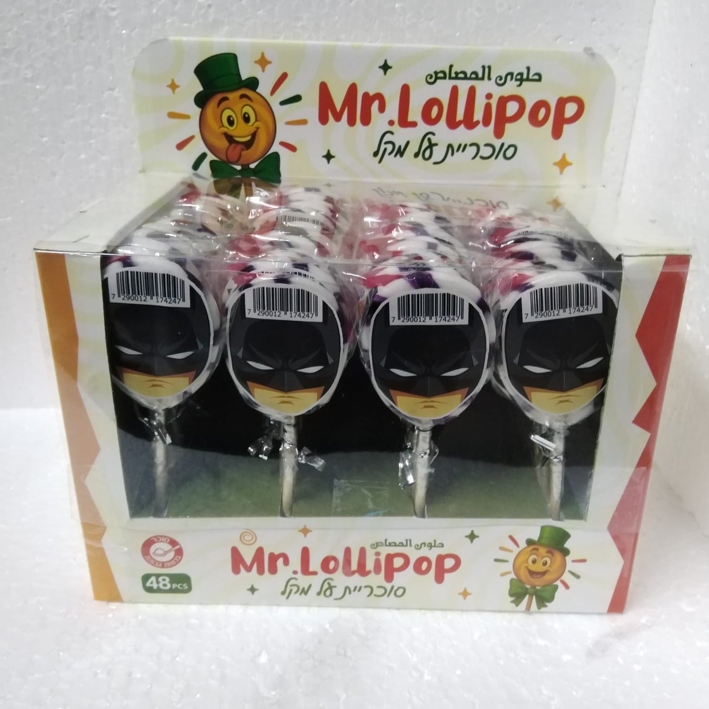 סוכריות על מקל - 48 יח