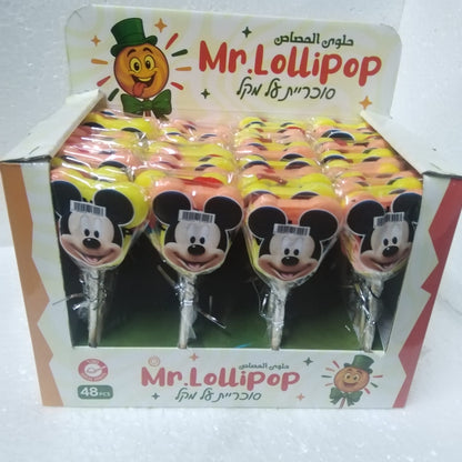 סוכריות על מקל - 48 יח