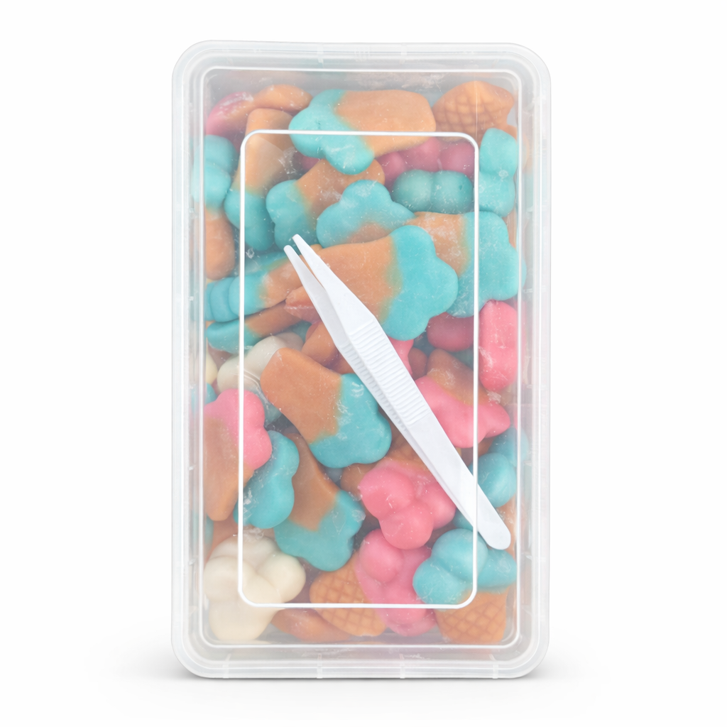 סוכריות גומי בטעמים - 1 קילו