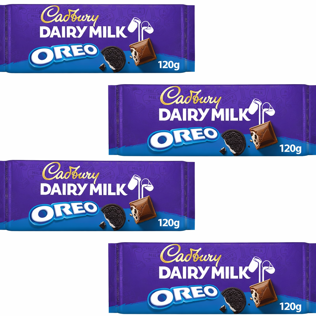 חטיף שוקולד חלב אוראו קדבורי - 4 יח