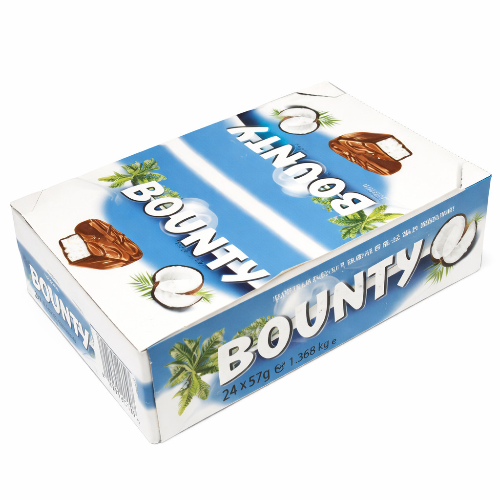 קופסת חטיפי שוקולד חלב Bounty (24 יח)